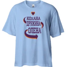 Футболка Oversize з написом 