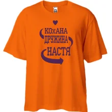 Футболка Oversize з написом 
