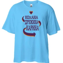 Футболка Oversize з написом 