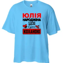Футболка Oversize з написом 