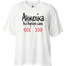 Футболка Oversize з написом 