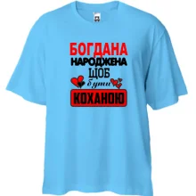 Футболка Oversize з написом 