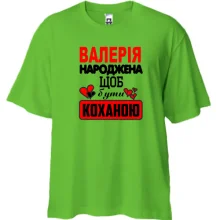 Футболка Oversize з написом 