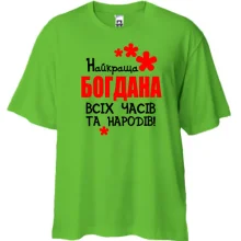 Футболка Oversize з написом 