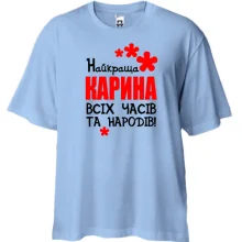 Футболка Oversize з написом 