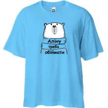 Футболка Oversize з написом 