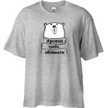 Футболка Oversize з написом 