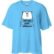 Футболка Oversize з написом 
