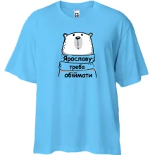 Футболка Oversize з написом 