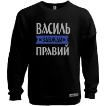 Світшот без начосу Василь завжди правий