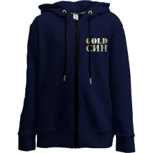 Дитяче худі на блискавці Gold син