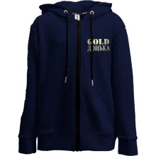 Дитяче худі на блискавці Gold донька