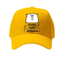 Дитяча кепка з написом 