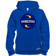 Худі BASE з ім'ям Анжеліка в колі