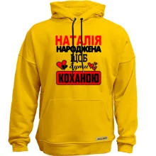 Худі без начосу з написом 