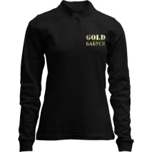Лонгслів поло зі стійкою Gold Бабуся