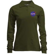 Жіночий лонгслів поло Злата (NASA Style)