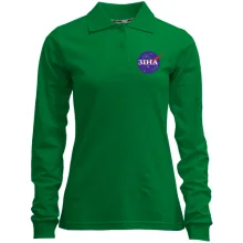 Жіночий лонгслів поло Зіна (NASA Style)