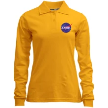 Жіночий лонгслів поло Жанна (NASA Style)