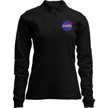 Лонгслів поло зі стійкою Олена (NASA Style)