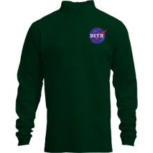 Чоловічий лонгслів поло зі стійкою Вітя (NASA Style)