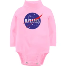 Дитяче боді з довгим рукавом Наталка (NASA Style)