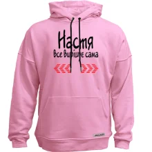 Худі без начосу з написом 
