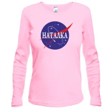 Жіночий лонгслів Наталка (NASA Style)