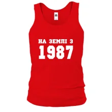 Чоловіча майка На землі з 1987