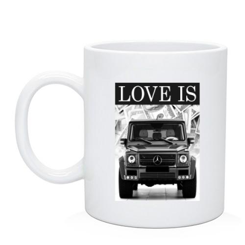 Чашка Love is Money