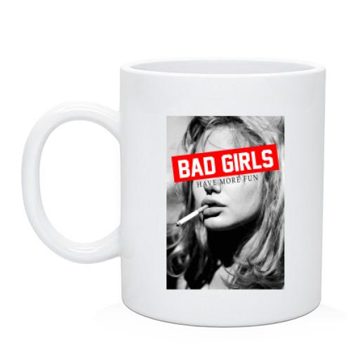Чашка Bad girls have more fun