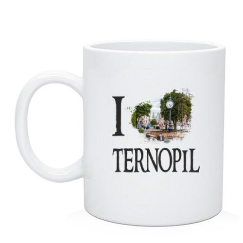 Чашка Я люблю Тернопіль
