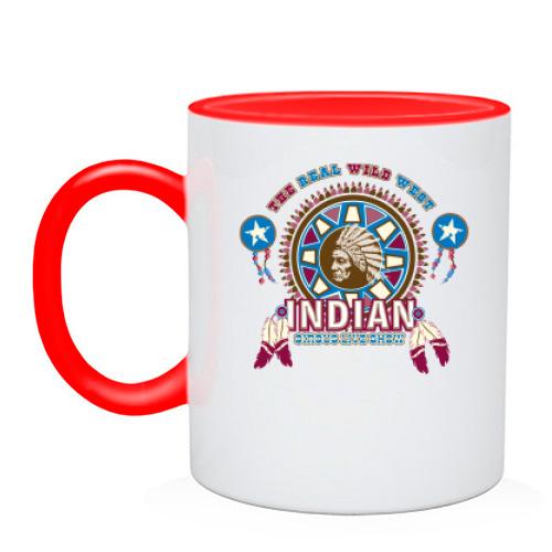 Чашка indian wild west