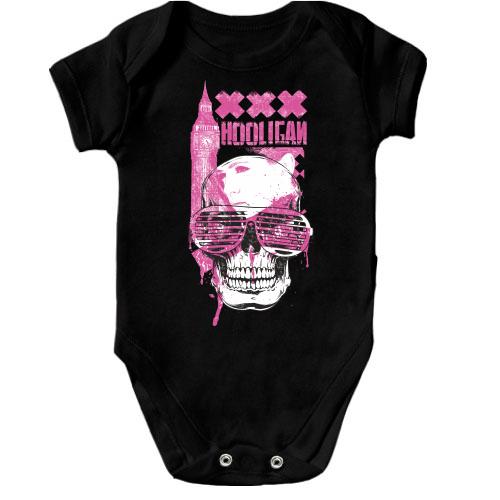 Дитячий боді hooligan skull