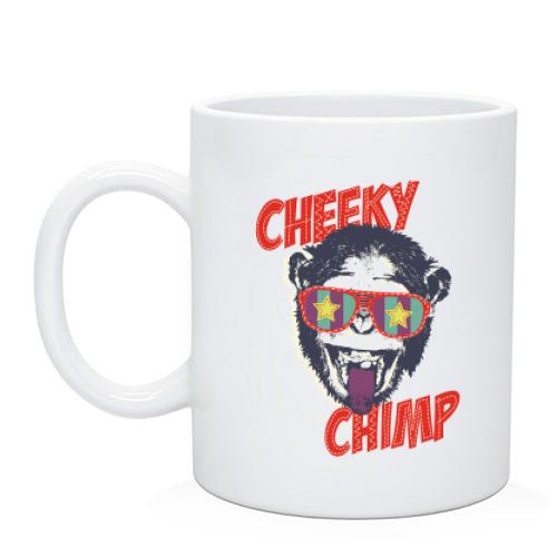 Чашка cheeky chimp monkey
