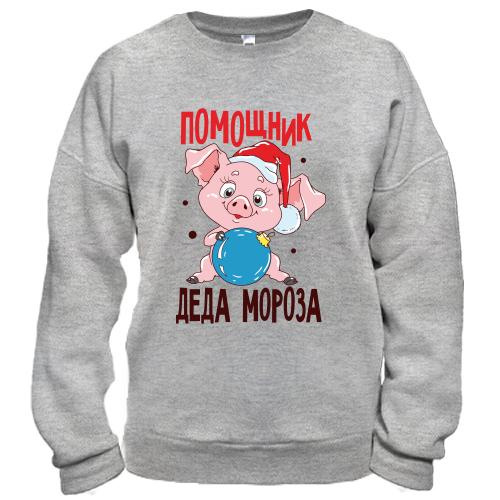 Світшот з написом 