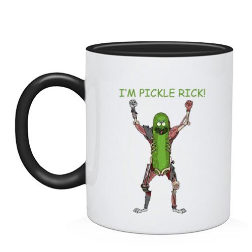 Чашка I'm pickle Rick (4)