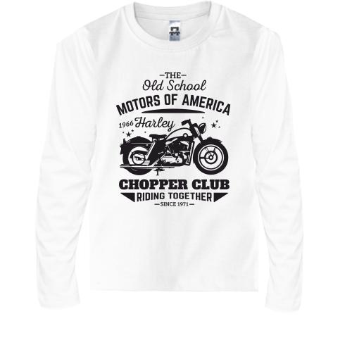 Детская футболка с длинным рукавом Chopper Club