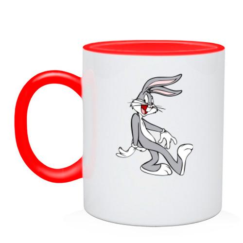 Чашка с кроликом Багз Банни