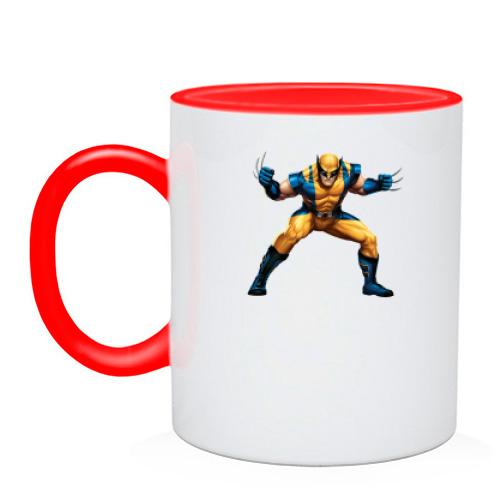 Чашка с Росомахой (x-men)
