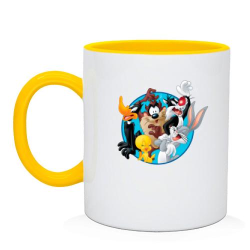 Чашка с героями Looney Tunes