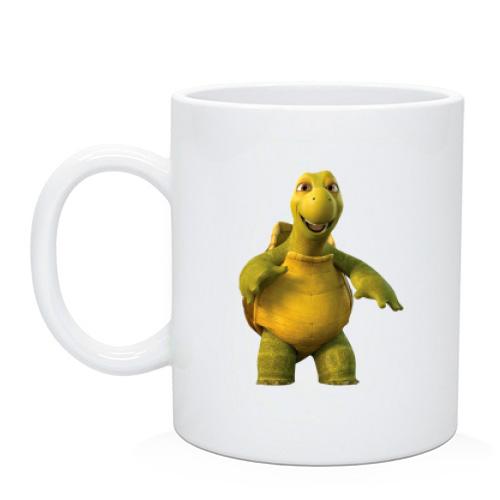 Чашка со смеющейся черепахой