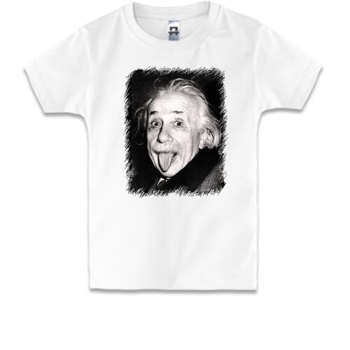 Дитяча футболка з Альбертом Ейнштейном