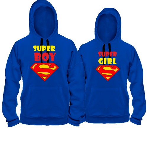 Парні толстовки Super-boy