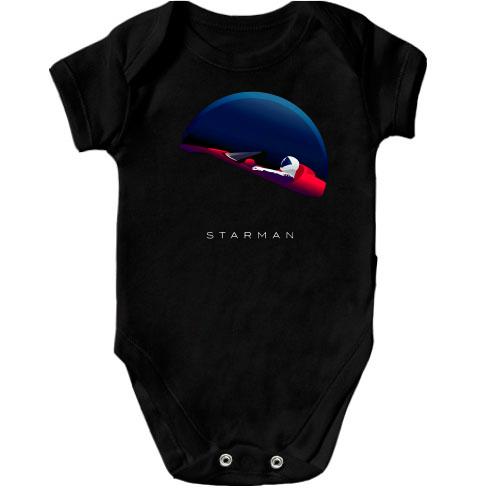 Дитячий боді з Теслой в космосі Starman