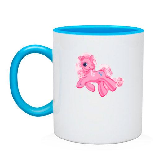 Чашка с розовой пони
