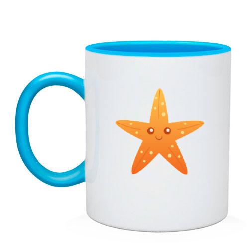 Чашка з усміхненою морською зіркою