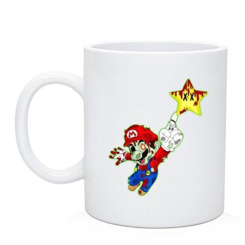 Чашка с зомби-Марио