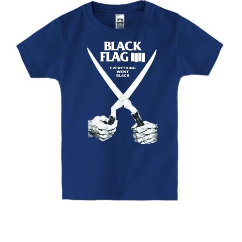 Дитяча футболка Black Flag - Everything Went Black