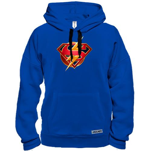 Толстовка Superman and Flash